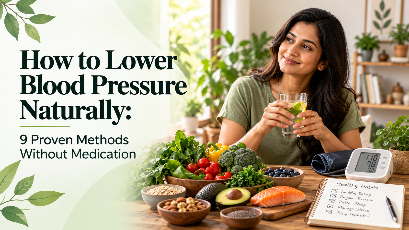 Blood pressure monitoring during naturopathy programme at Nirvana Naturopathy Igatpuri